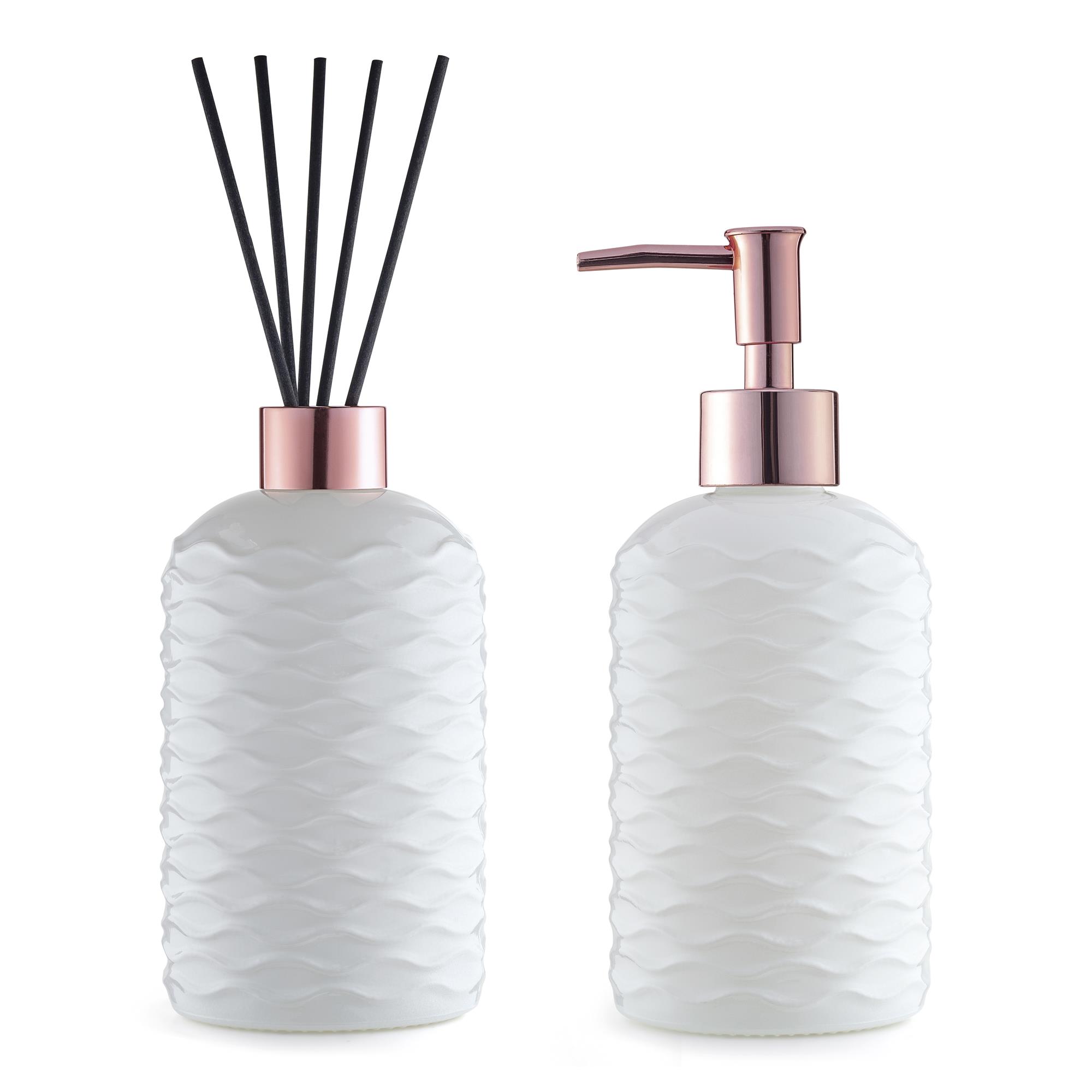 SABONETEIRAS E DIFUSOR VIDRO 450ml
