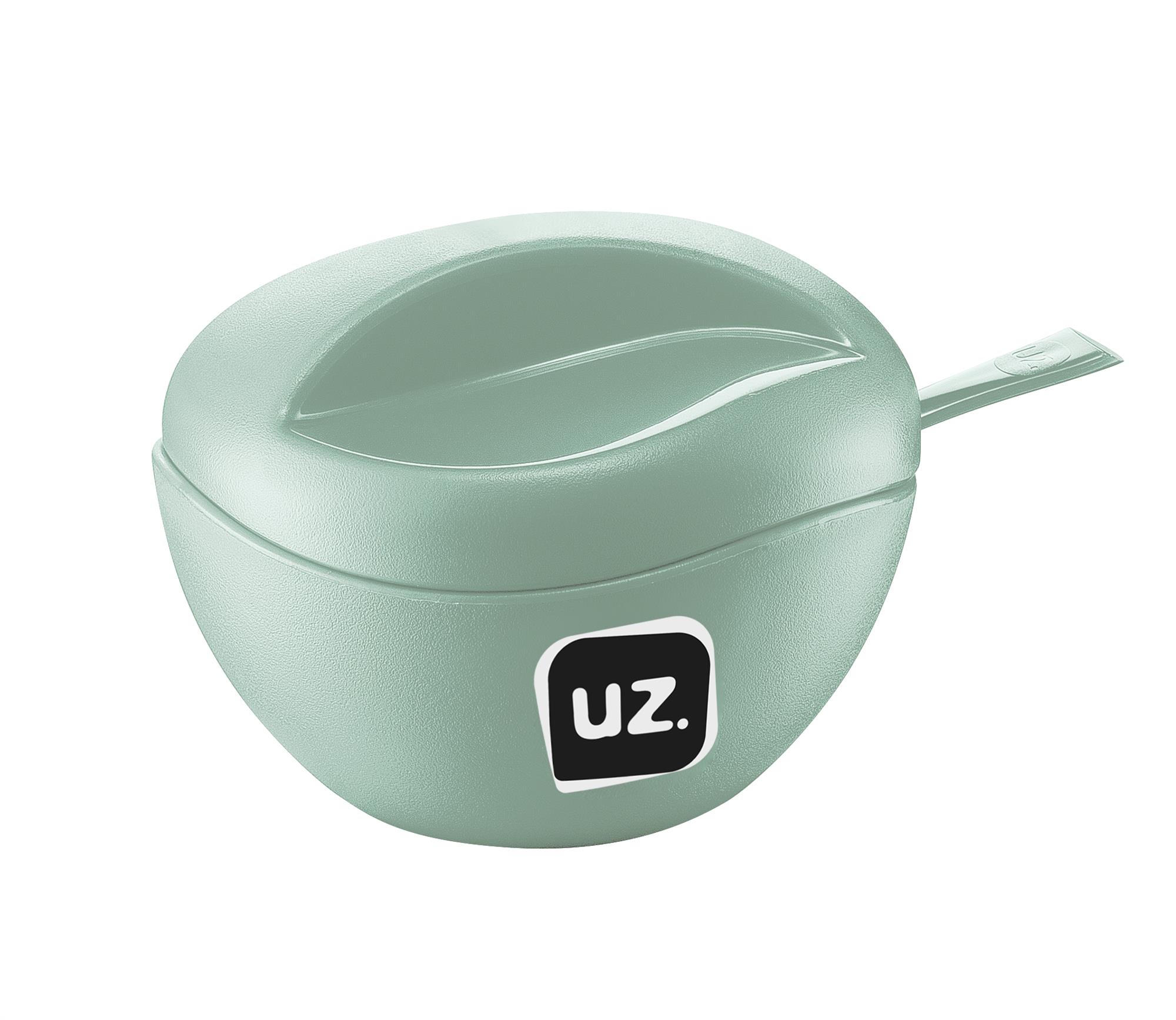 SUGAR BOWL WITH SPOON