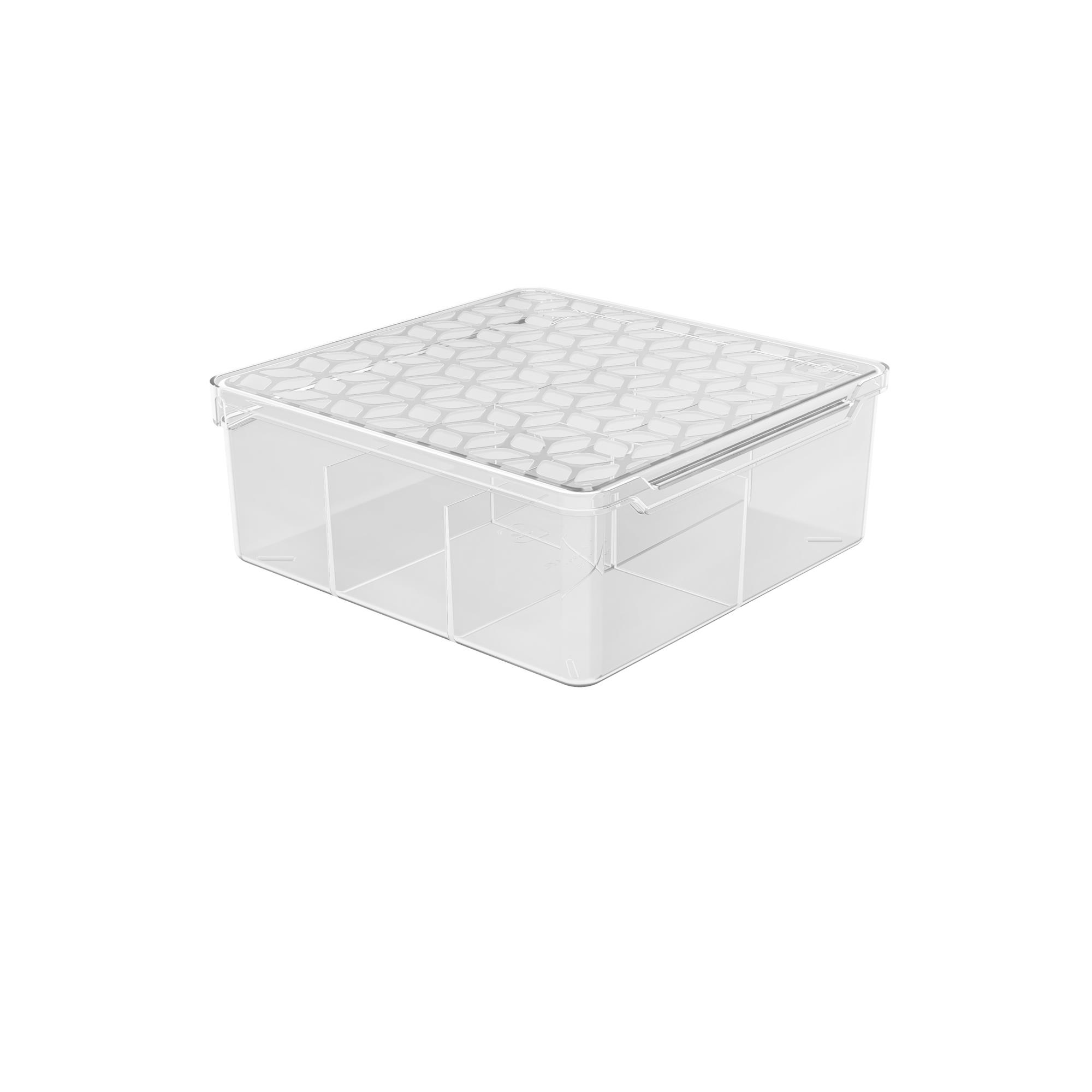 BOX MULTIUSO COM DIVISÓRIA 1,5L