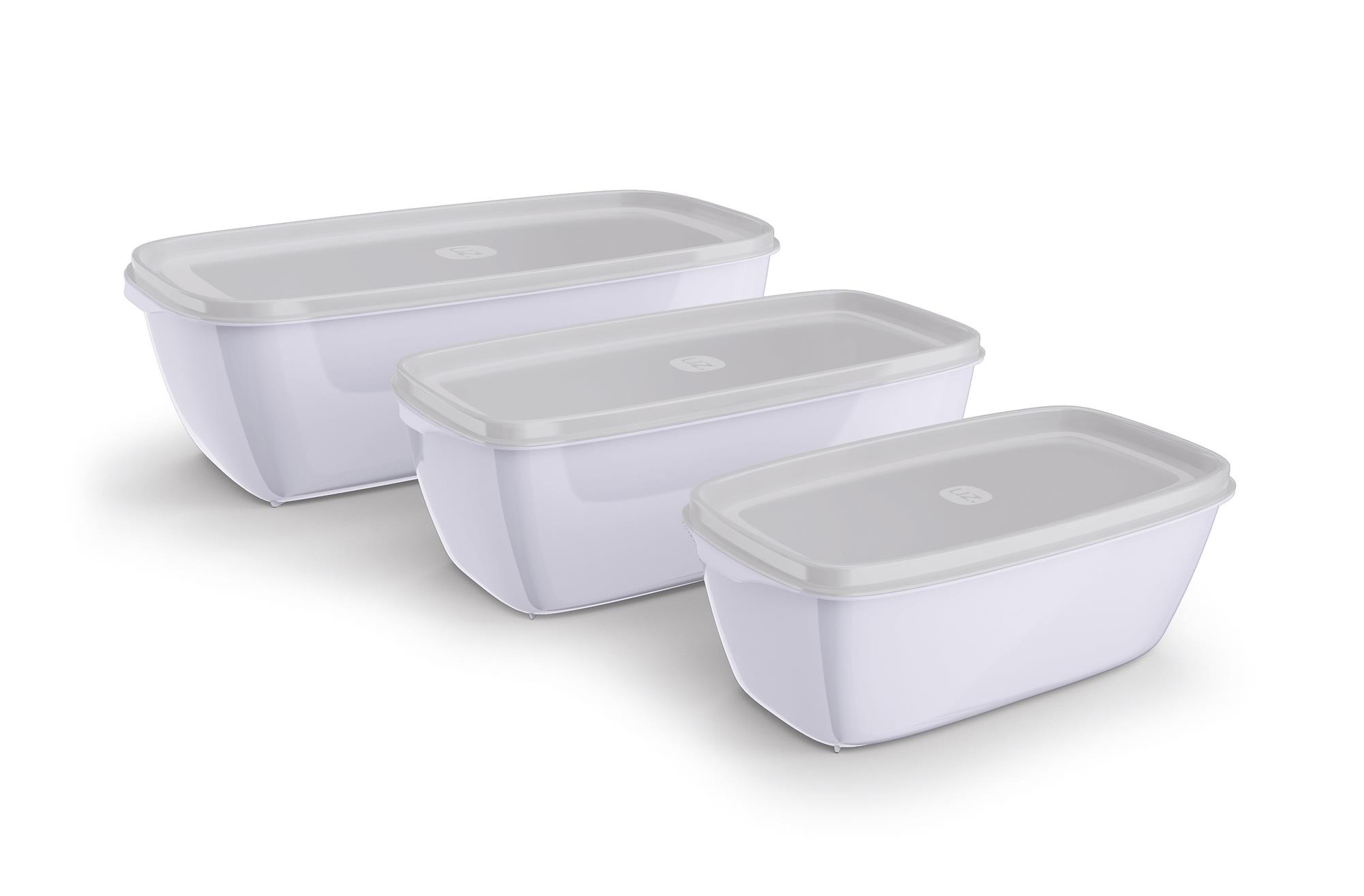 RECTANGLE CONTAINER SET 3 PACK