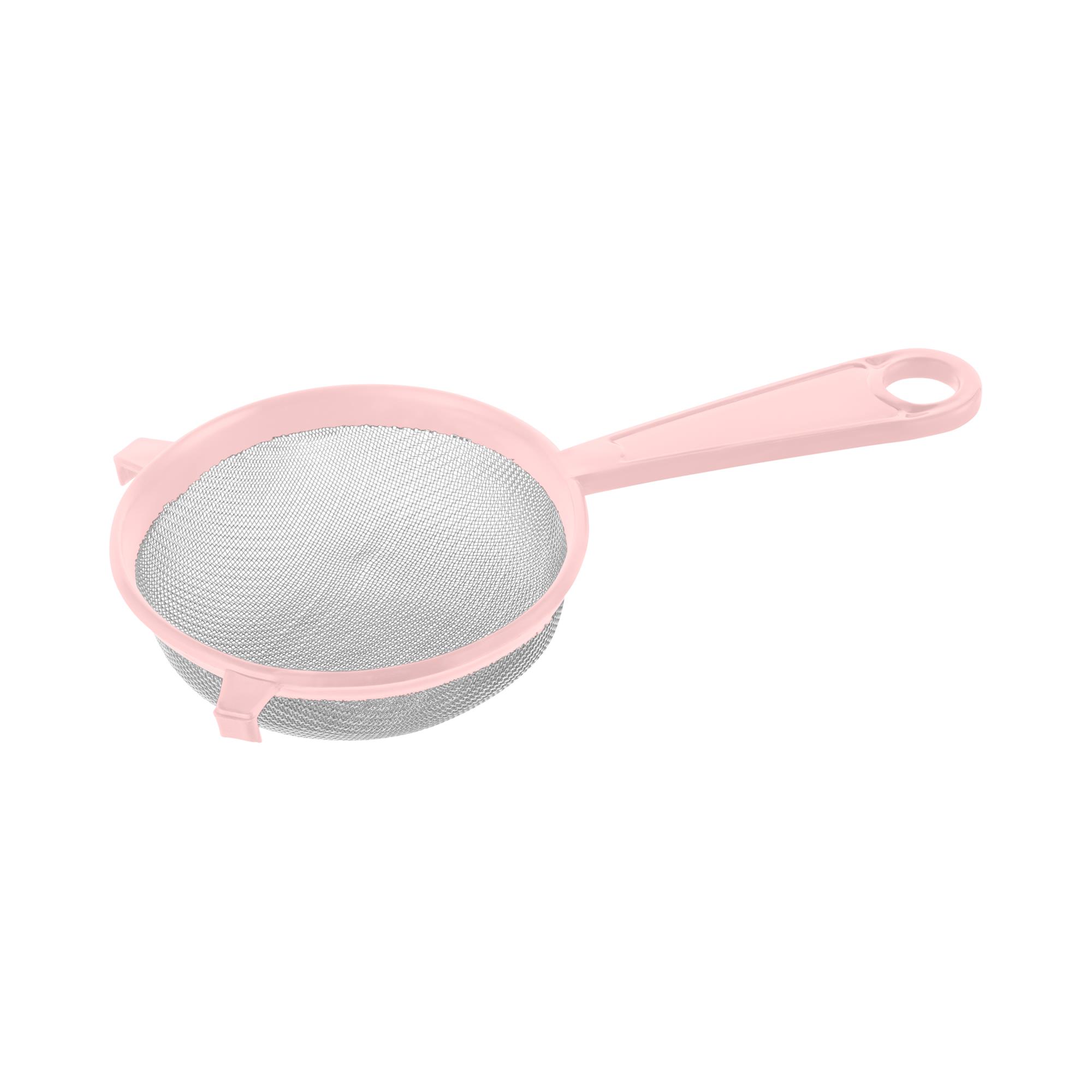 PENEIRA INOX COM CABO PLÁSTICO 11,5CM