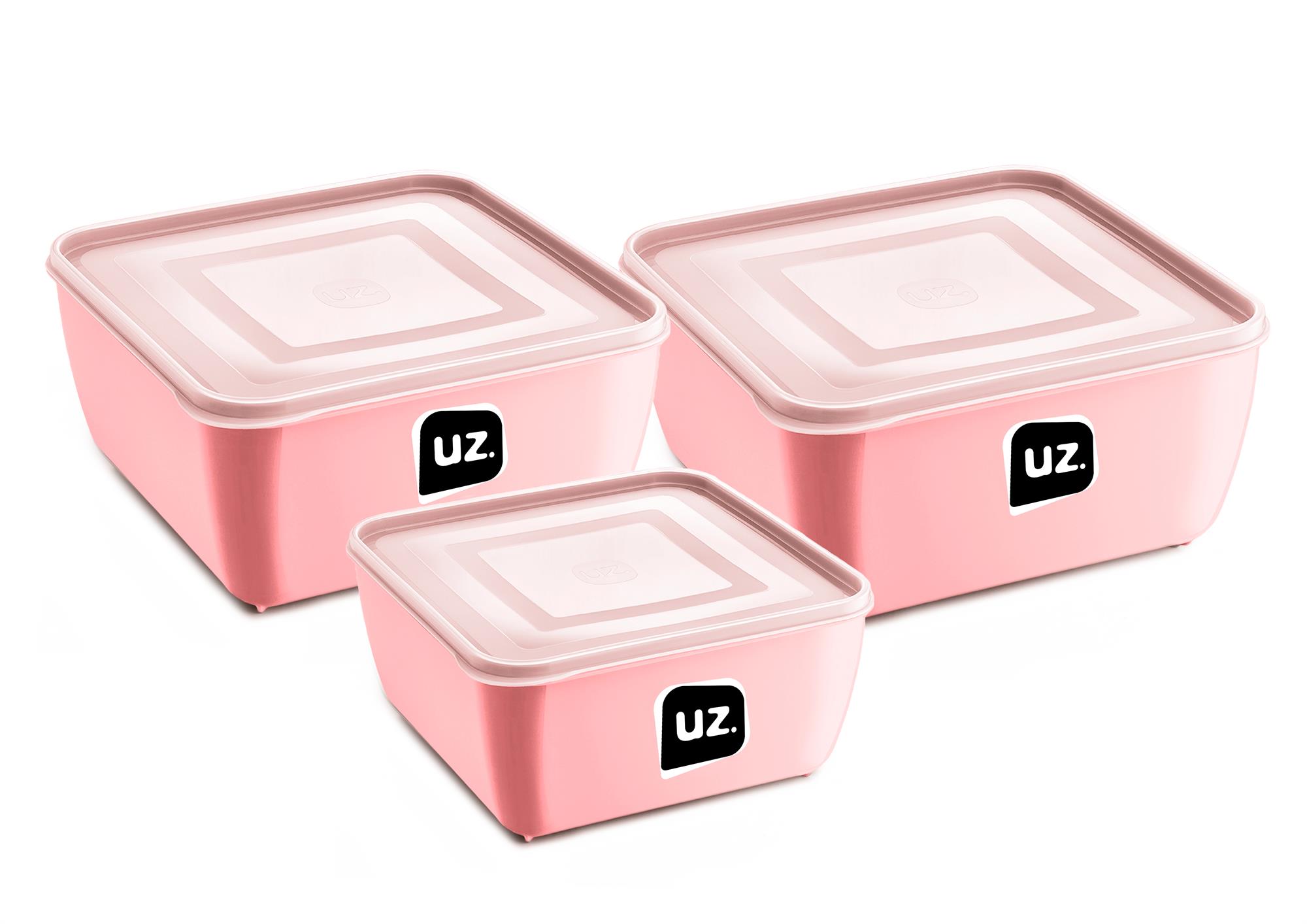 SQUARE CONTAINER SER 3 PACK