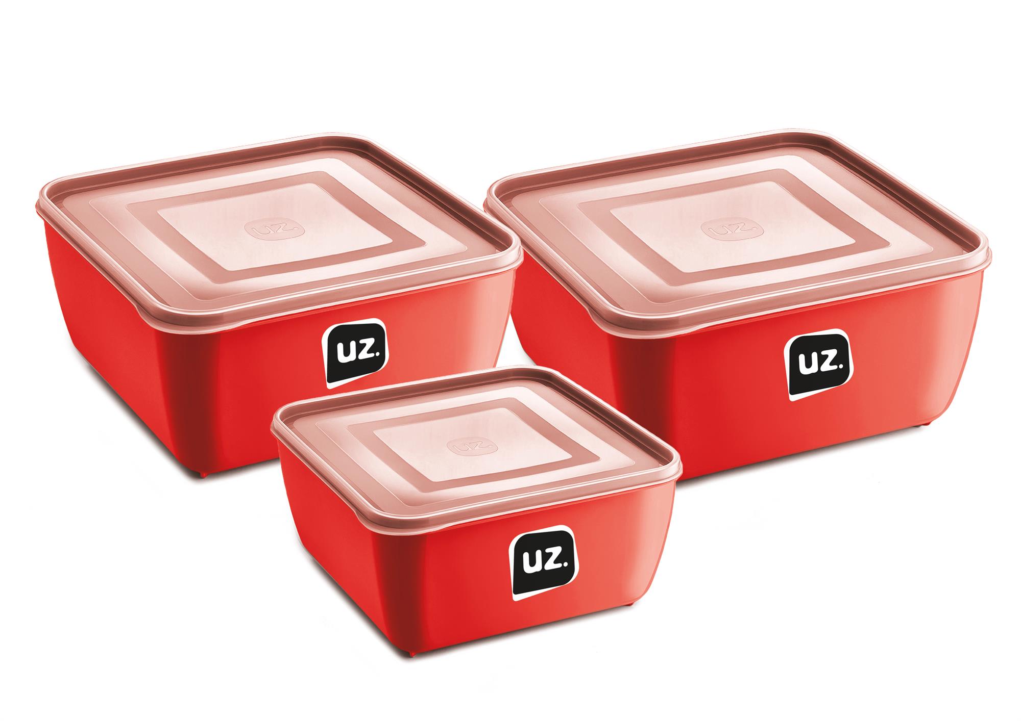SQUARE CONTAINER SER 3 PACK