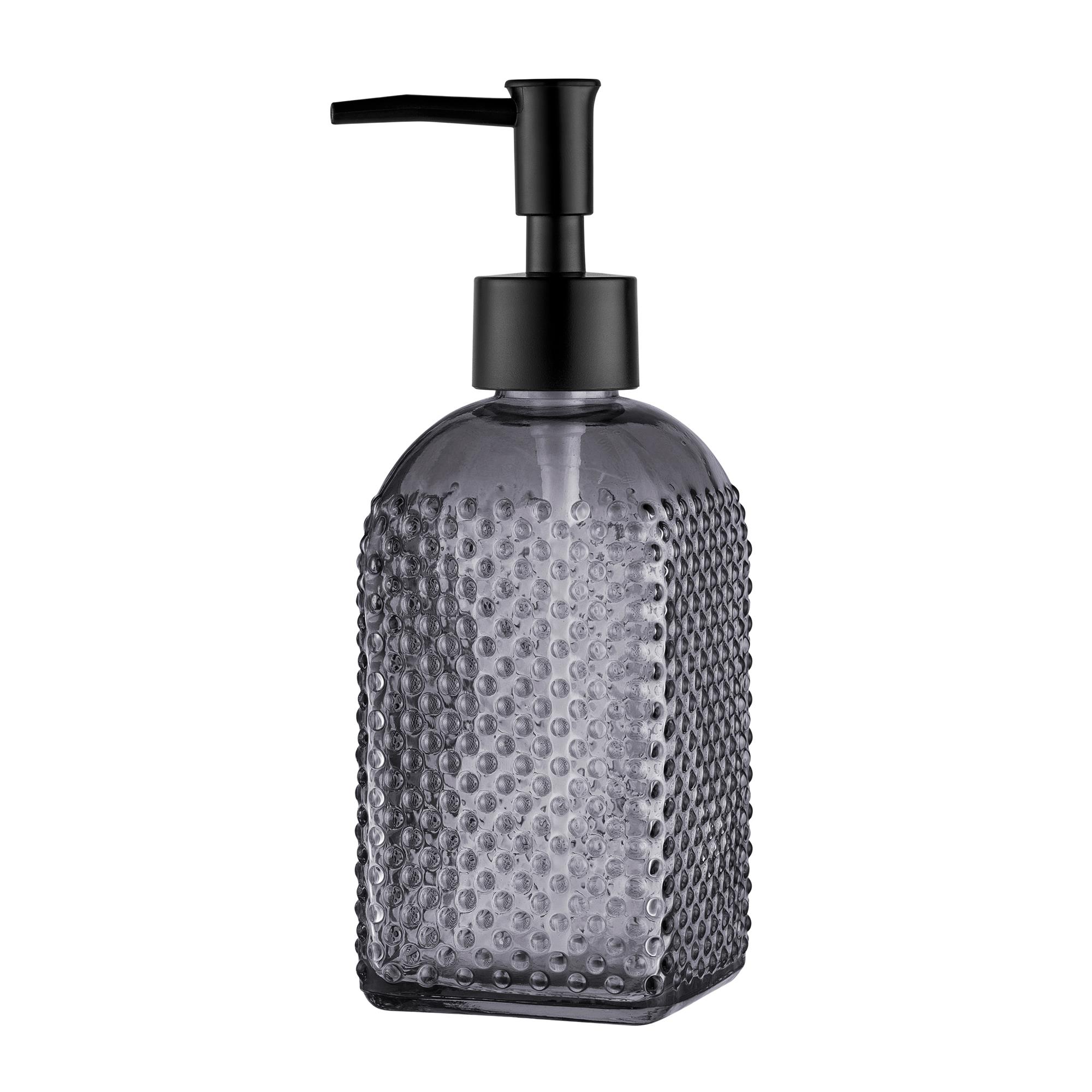 SABONETEIRA QUADRADA VIDRO 400ML