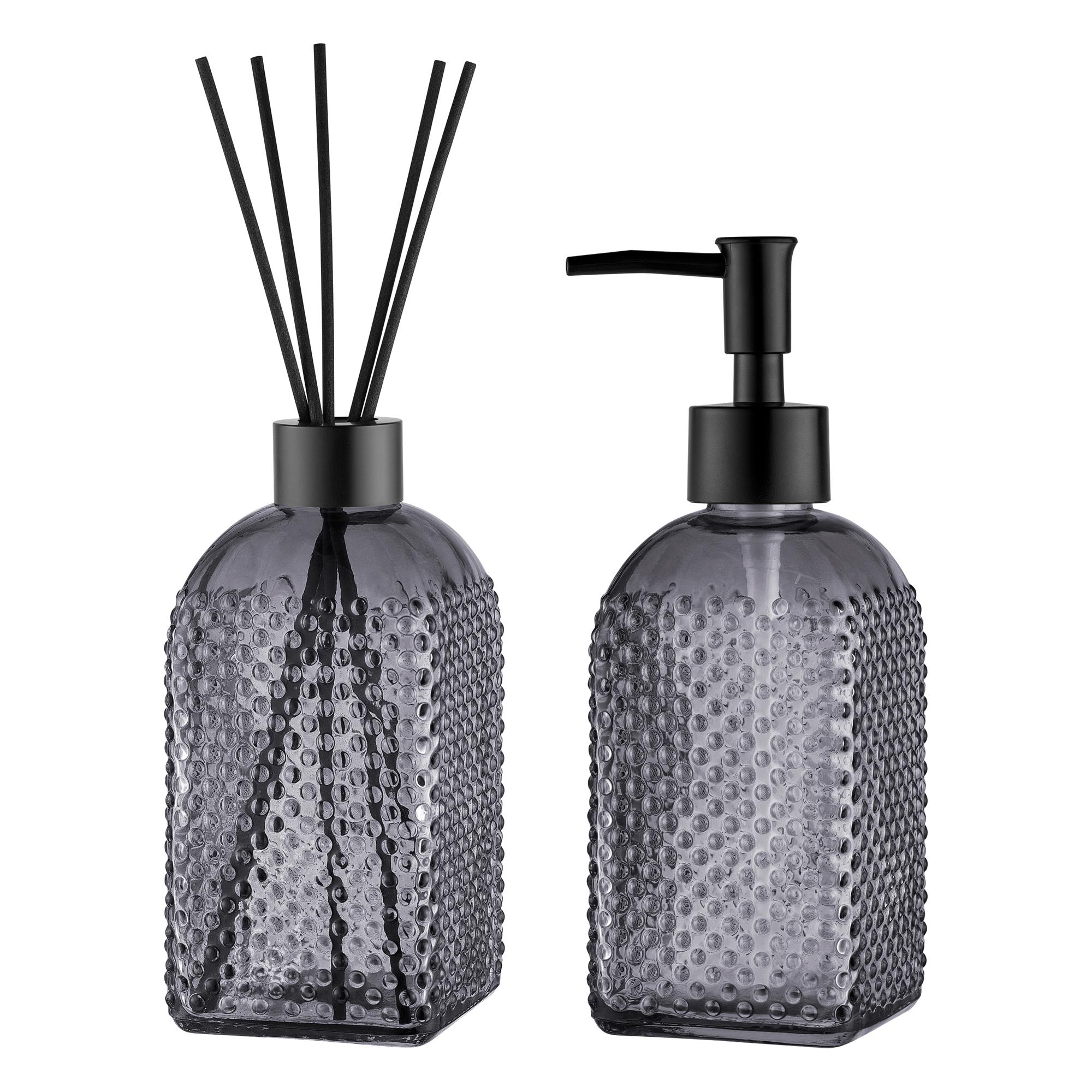 KITS SABONETEIRA E DIFUSOR VIDRO 400ml