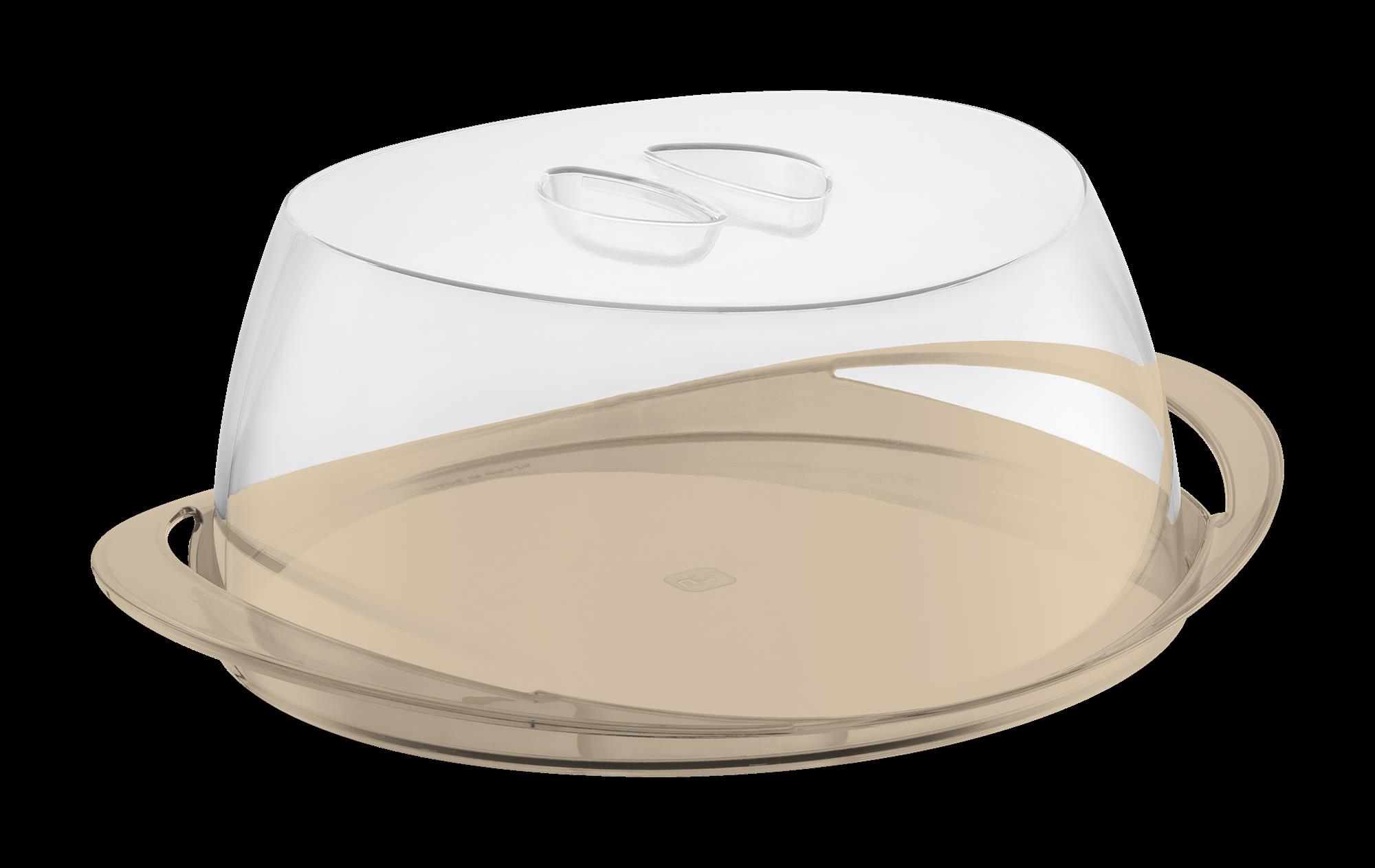 CAKE TRAY WITH HANDLE