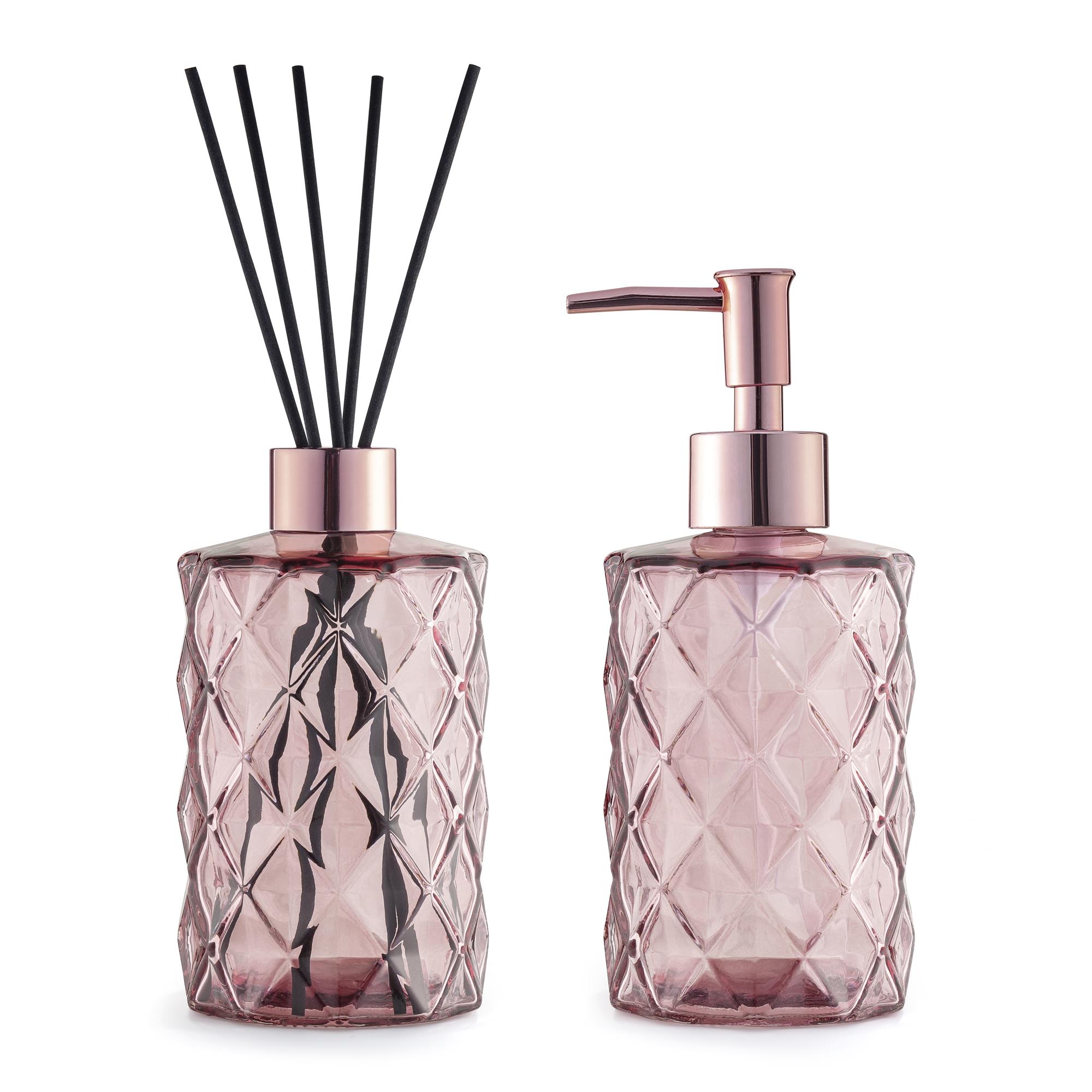 KITS SABONETEIRA E DIFUSOR VIDRO 330ml