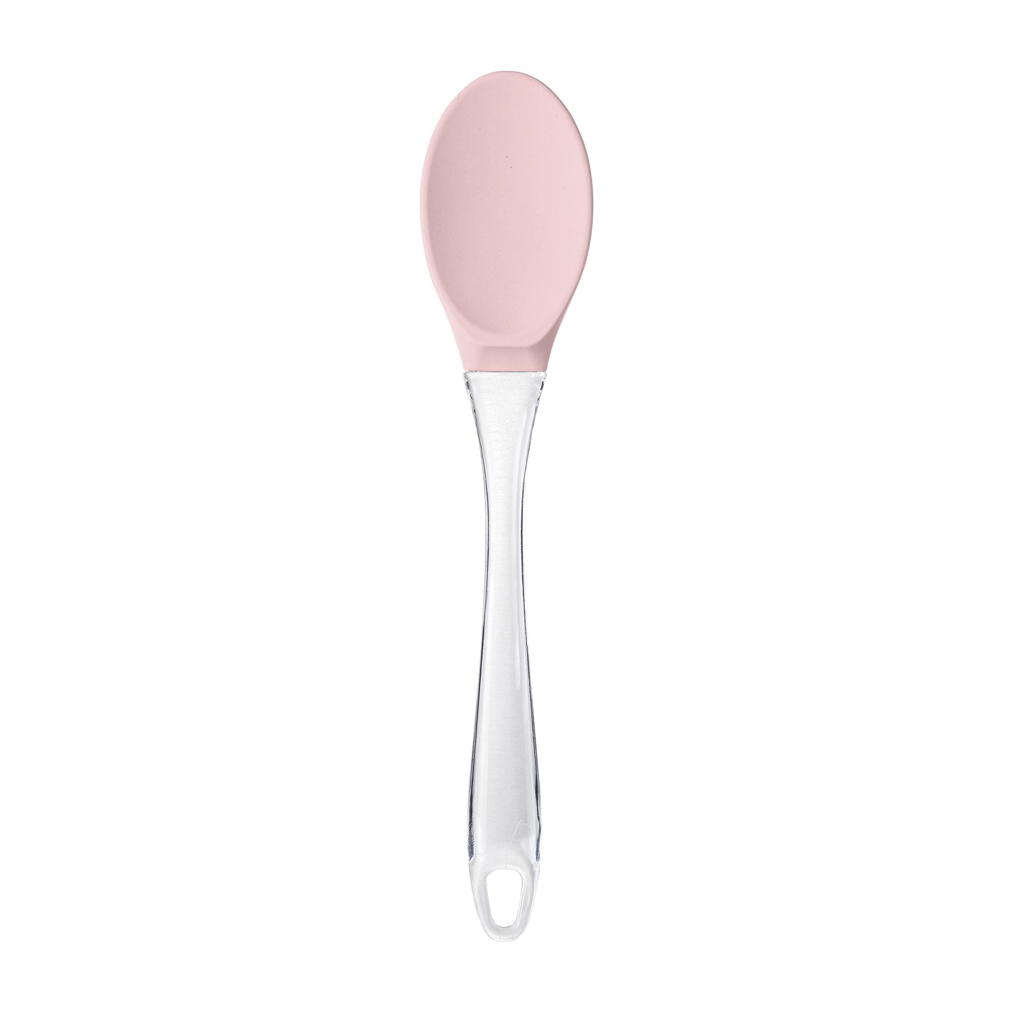 COLHER DE SILICONE CABO TRANSPARENTE